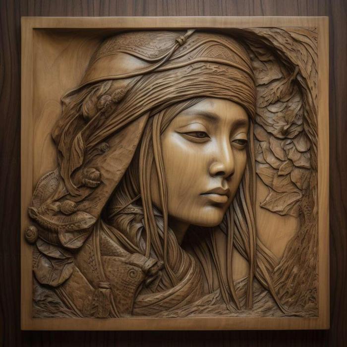 نموذج ثلاثي الأبعاد لآلة CNC 3D Art 